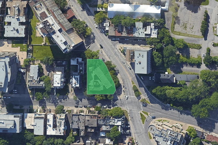 1590 Avenue du Docteur-Penfield, Montréal - Bird view