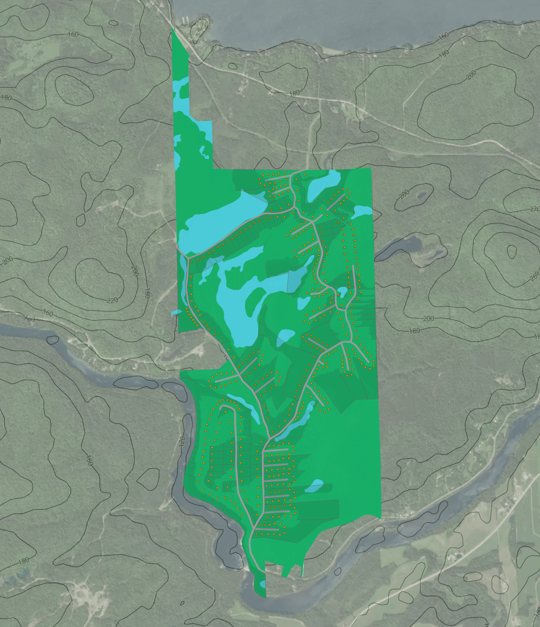 700 route de la chute du huit - Projet potentiel