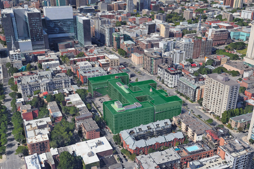 840-890 Boulevard René-Lévesque Est - Montréal - 3D