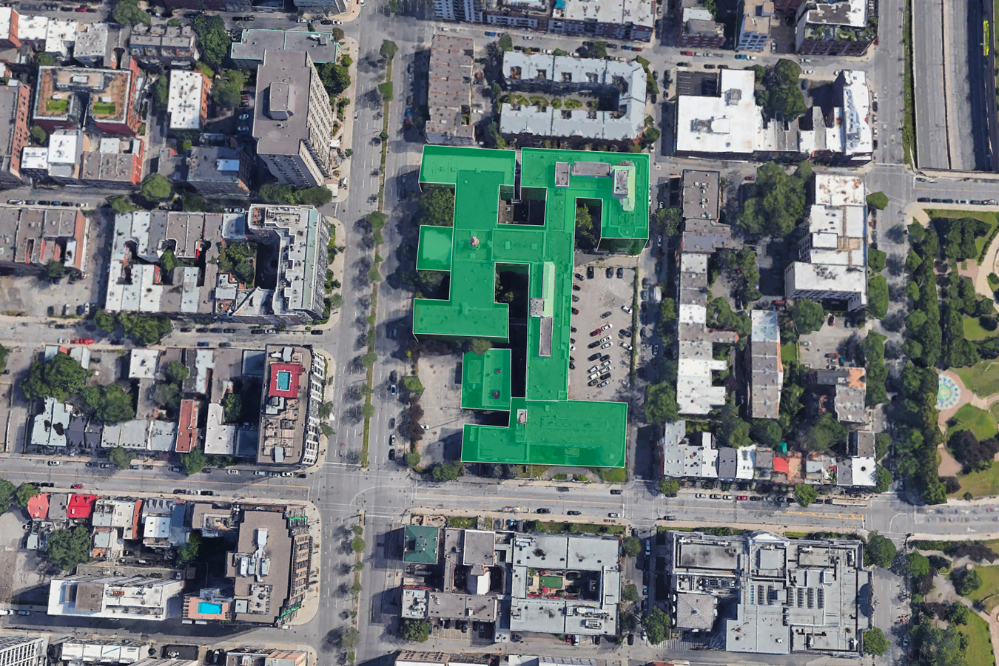 840-890 Boulevard René-Lévesque Est - Montréal - Bird View