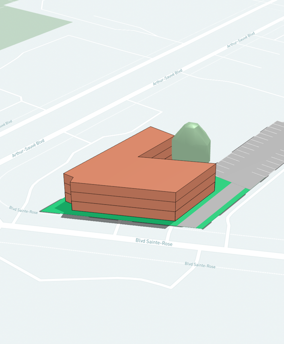 4200 Boulevard Sainte-Rose - Projet potentiel