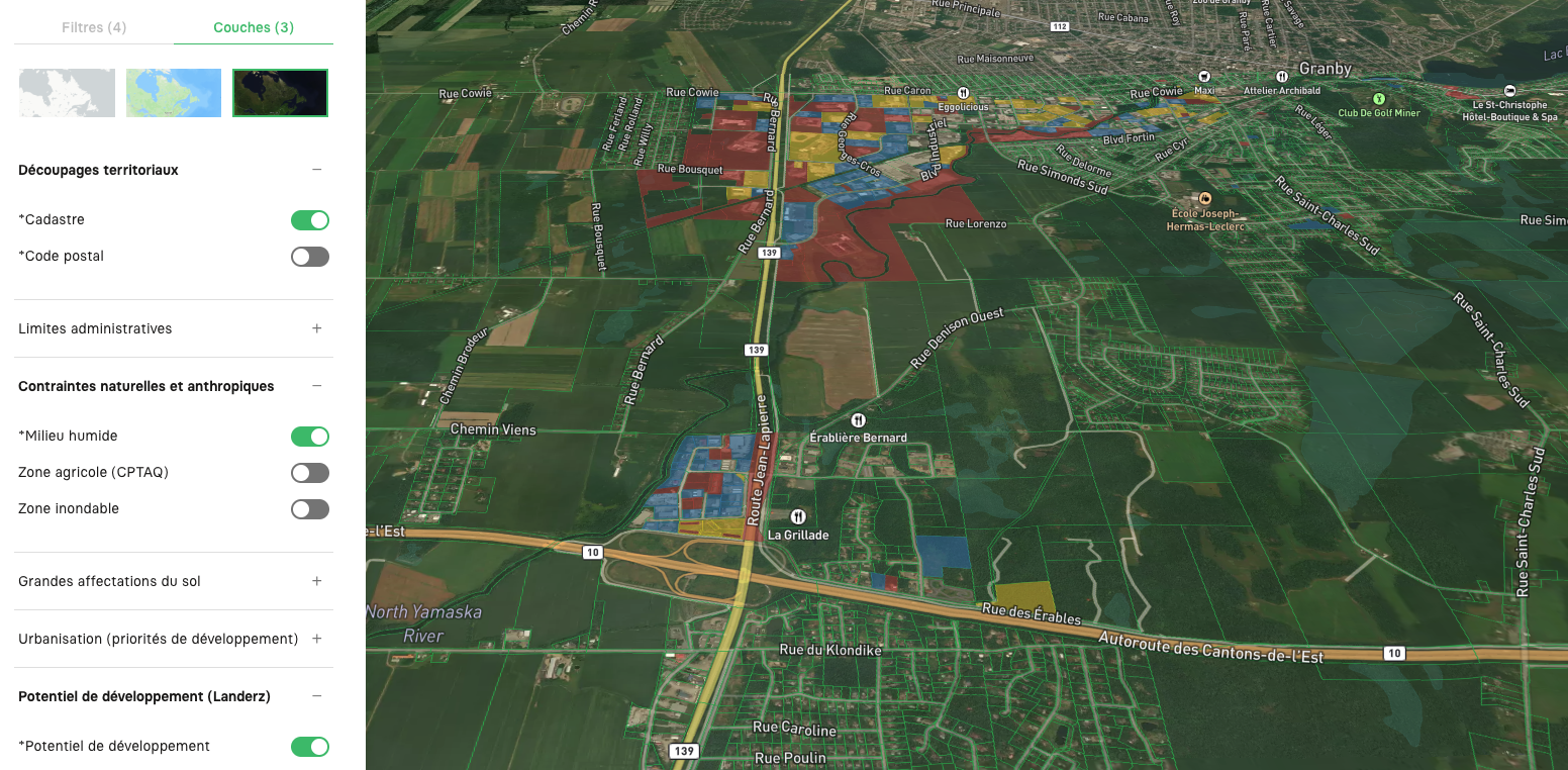 Landerz App - agridustrie Granby