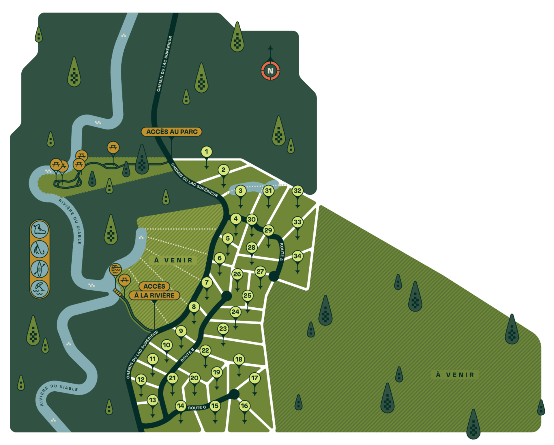 Chemin Lac Supérieur - Projet potentiel