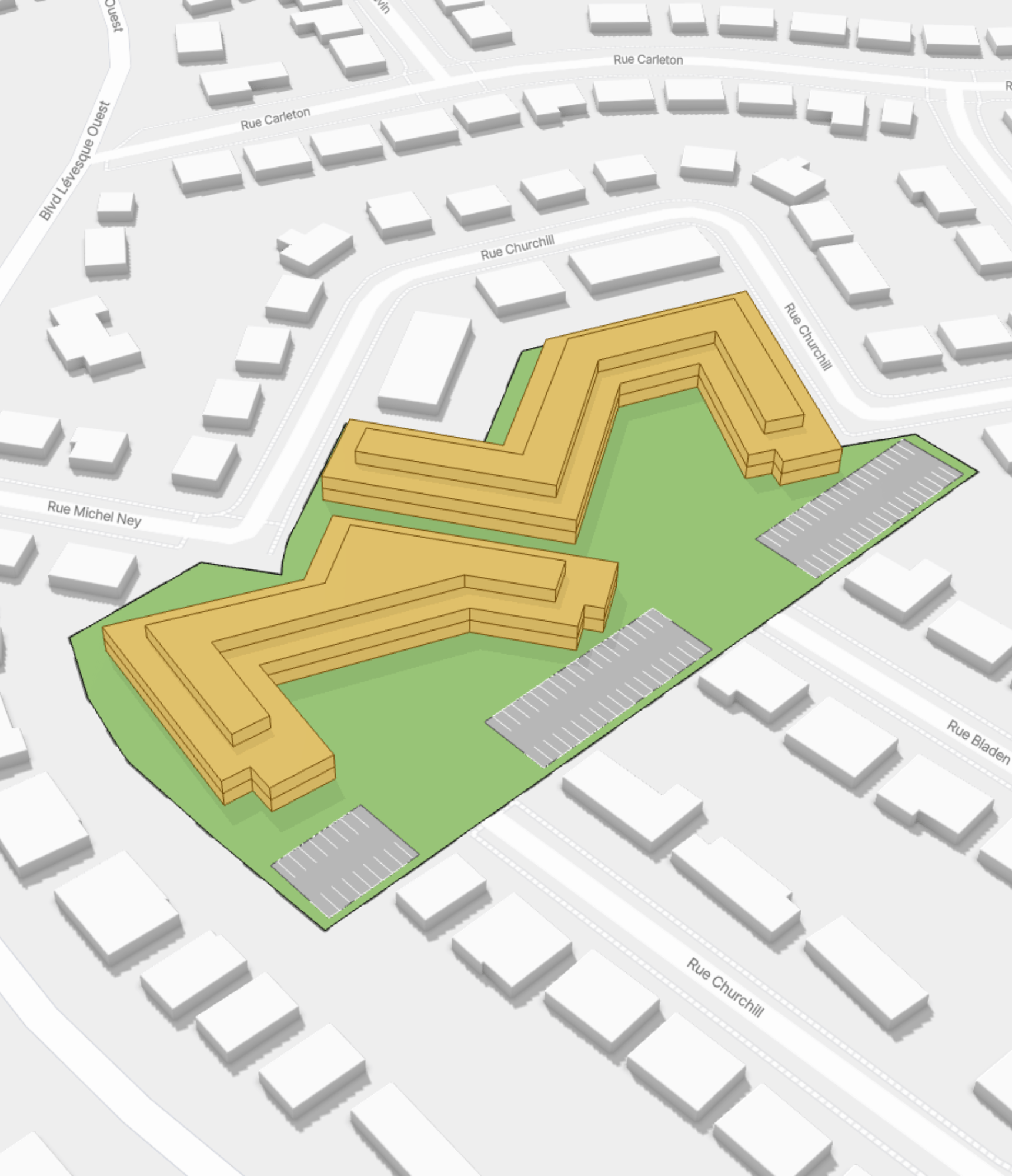 Rue Churchill - Projet Potentiel