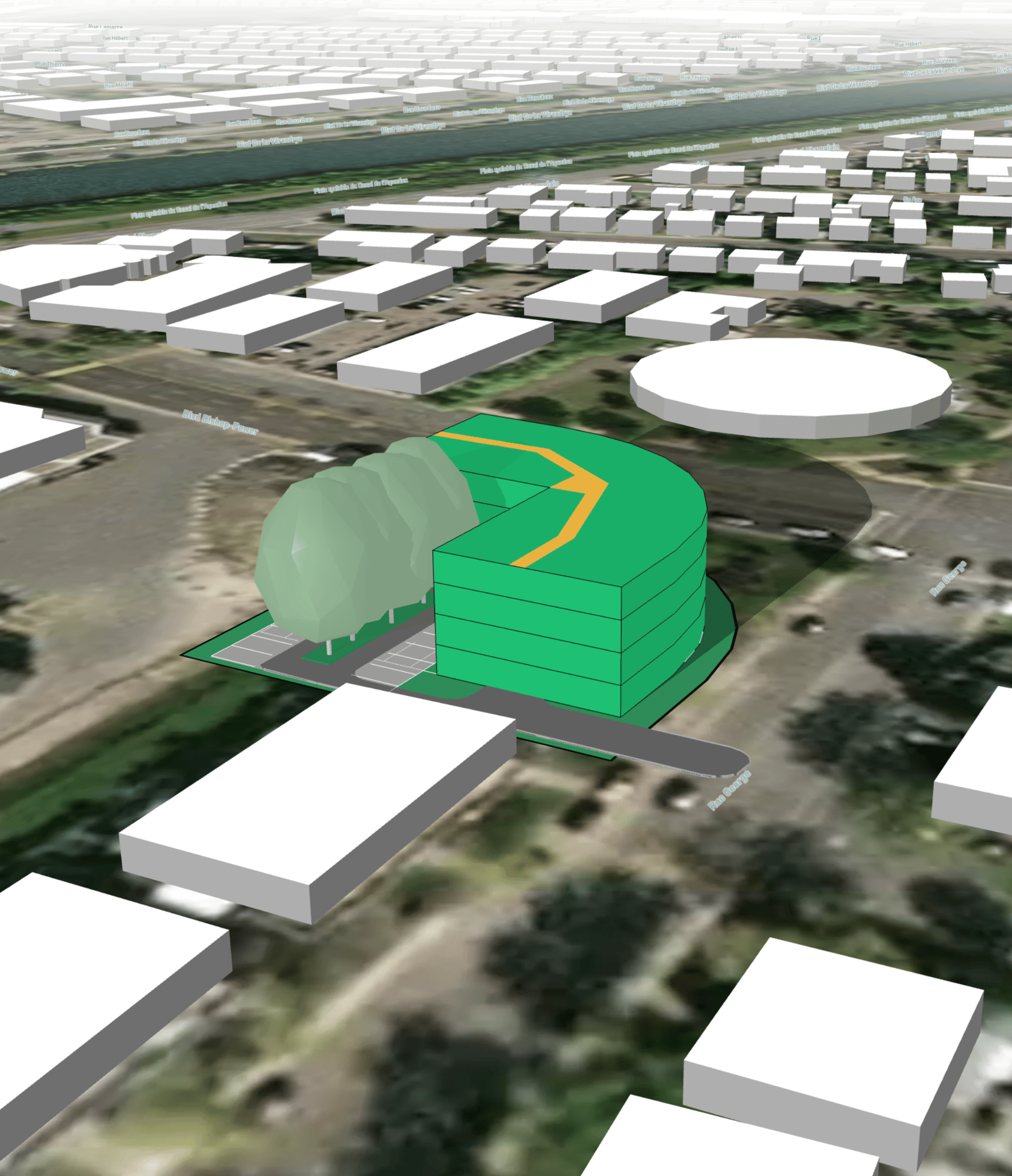 6080 Boulevard Bishop-Power - Projet potentiel