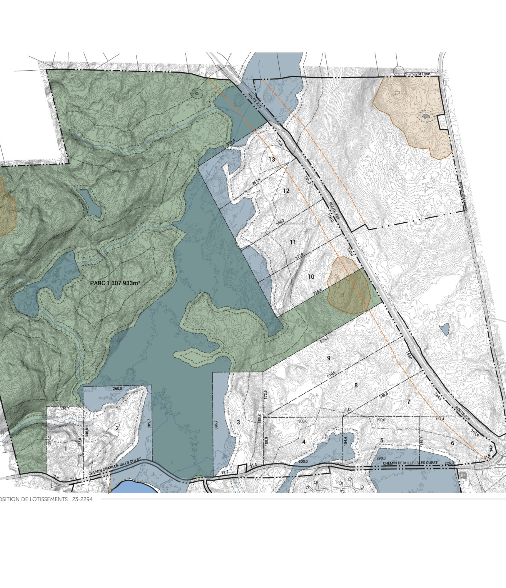 Secteur A - Chemin de Mille isles - Projet potentiel (1)