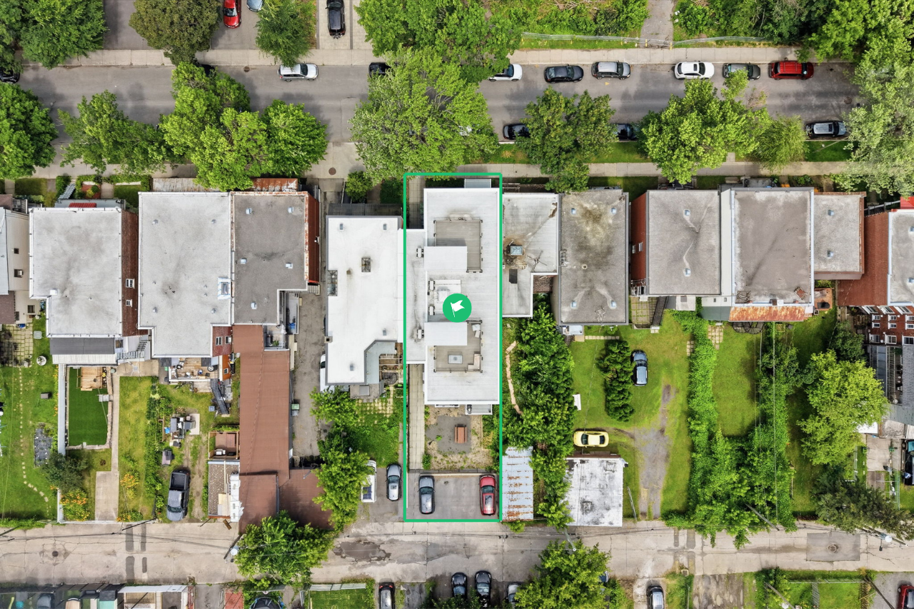 1700 rue Galt - Bird view