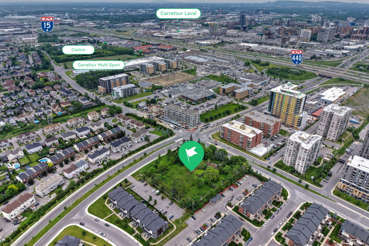 3449 Boul St-Elzear O- Vue 1