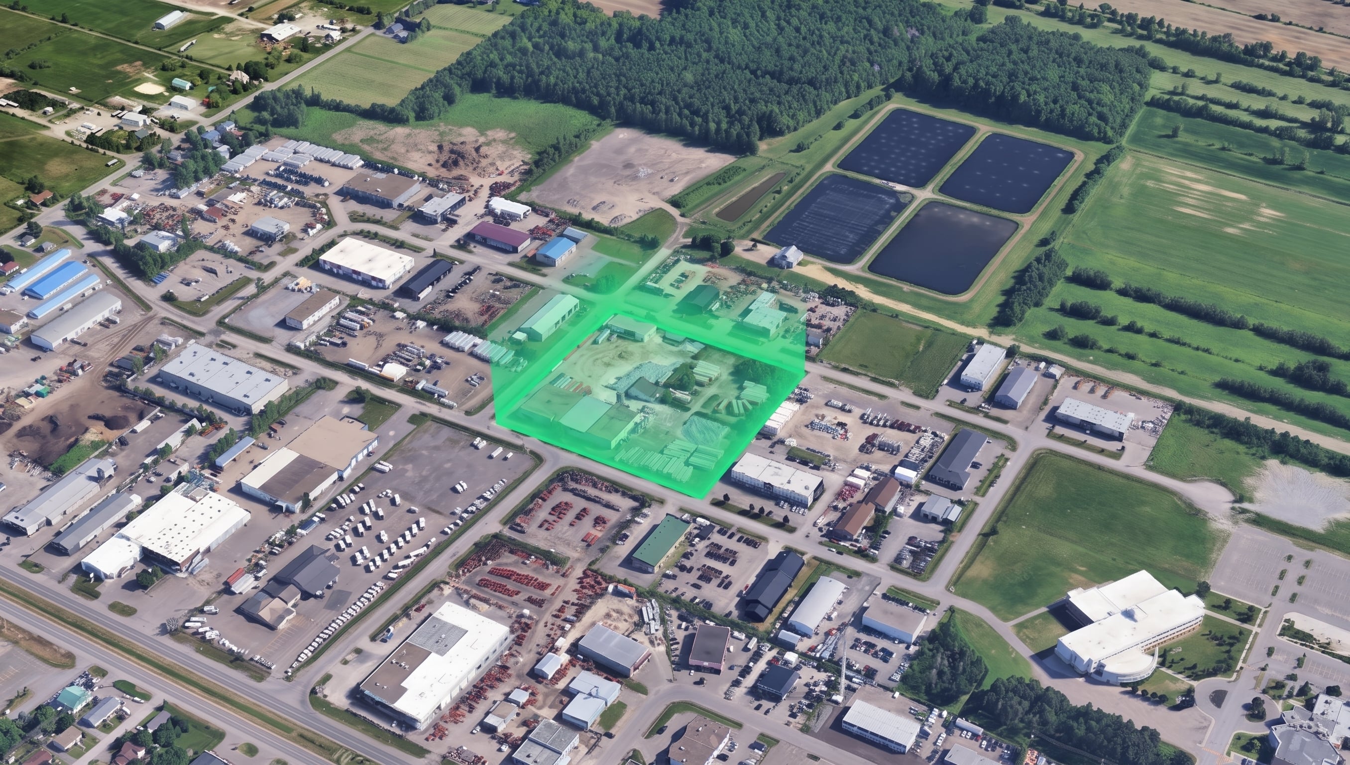 Transaction conclue — Un site industriel de plus de 270 000 pi² vendu hors marché à Mirabel