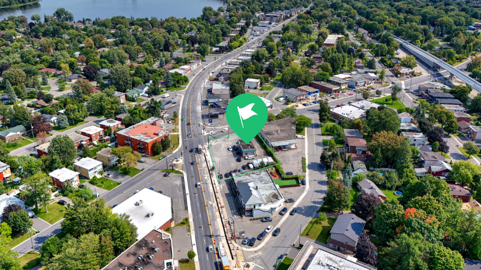 Pierrefonds-Roxboro – Terrain acquis en vue d’un redéveloppement résidentiel à proximité du REM